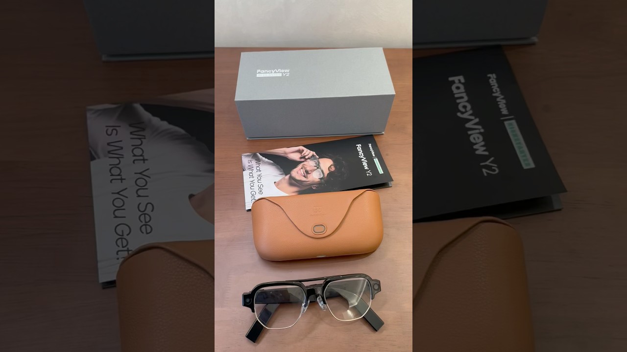 Быстрый обзор очков FancyView Y2 Ai Glass. 