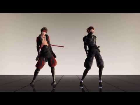 【MMD戦国BASARA】GLIDE　motion trace
