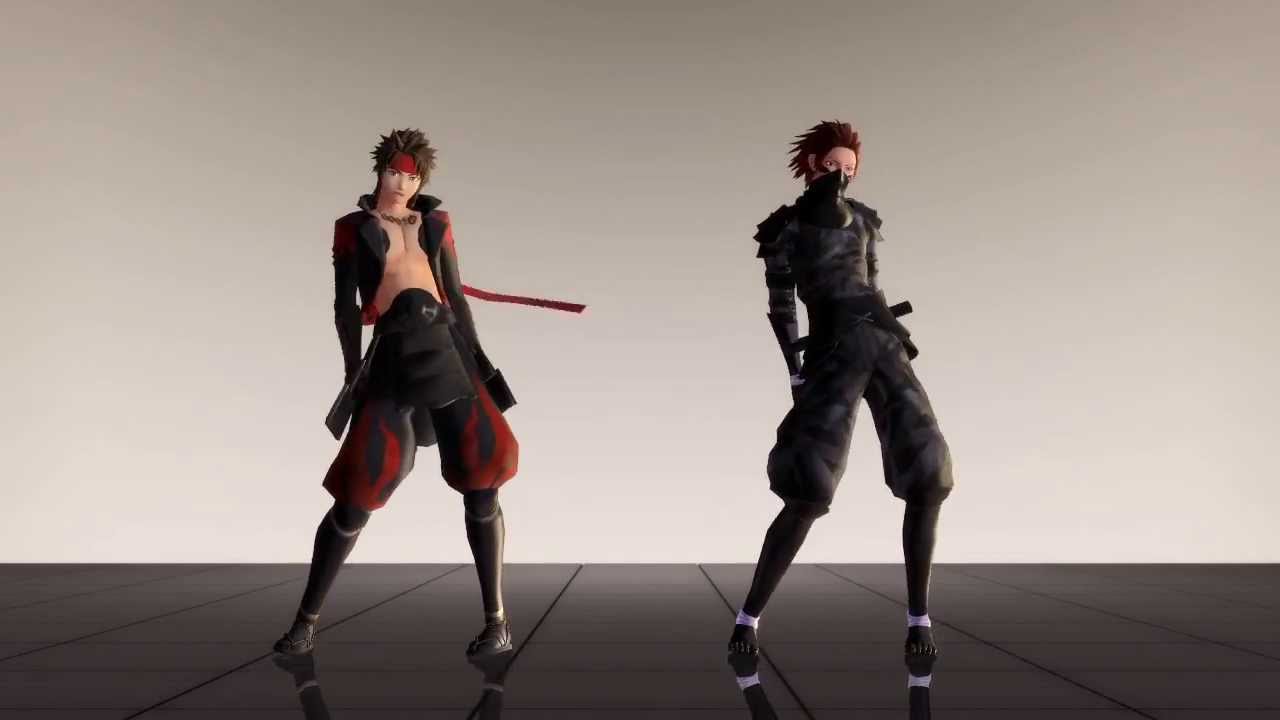 【MMD戦国BASARA】GLIDE　motion trace