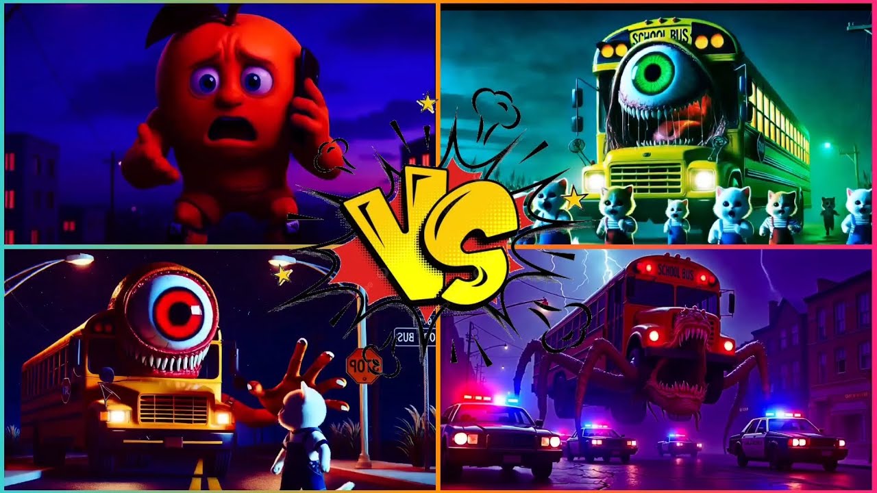 School Bus Eater Monster - Coffin DanceSong (COVER)#coffindancesong #coffindance#schoolbus