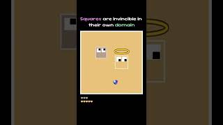 Squares are invincible in their domain #square #simulation #coding #battle #color #1v1