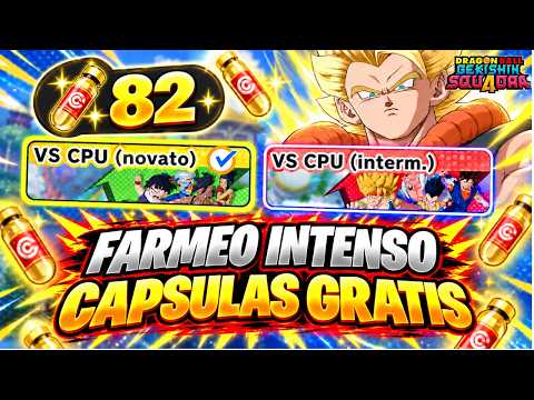 DRAGON BALL GEKISHINSQUADRA EM Free Capsule Farming Guide