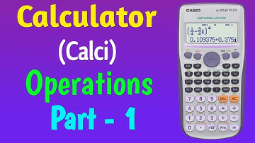 Calculator Tutorial | Calci basic operations | Store and Recall | Time Conversions | Random Number