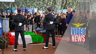 Ultimo saluto ai colleghi Simone e Lorenzo - Video News Aeronautica Militare