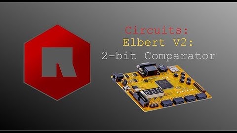 2 Bit Comparator Circuit (Xilinx FPGA)