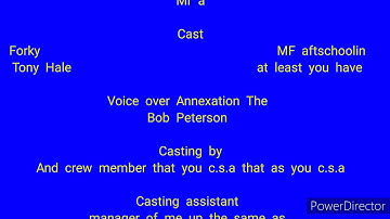 FORKY ASKS A QUESTION WHAT IS ART END CREDITS