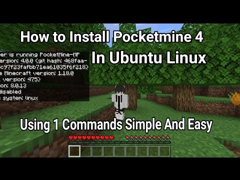 How to Install Pocketmine 4.0.0 in Ubuntu Linux Simple And Easy