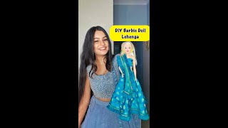 Diy Barbie Doll Lehenga