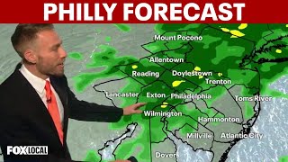 Weather Authority: Rain moves into Philadelphia this afternoon as chilly, windy weekend sets in