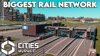 I Made Biggest Rail Network in Cities Skylines 2  | Cities: Skylines 2 GAMEPLAY