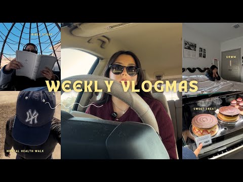 A Slow & Cozy Week in My Life | Weekly Vlogmas: Dentist, Church, Gym, Coffee ☕