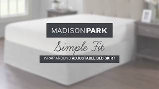 Simple Fit Wrap Around Adjustable Bedskirt