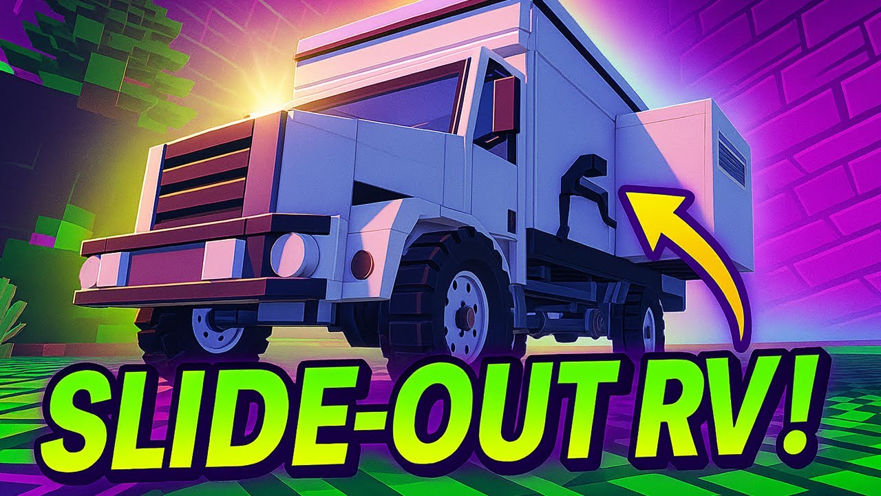 Brickadia RV With Working Slide-Outs! | Custom Build Showcase
