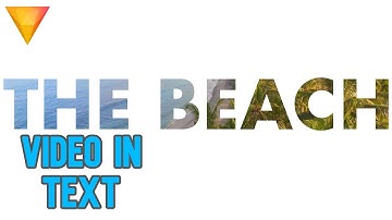 VIDEO INSIDE TEXT Tutorial ll Hitfilm Express