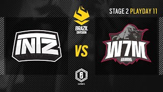 INTZ vs. W7M \/\/ LATAM League Brazil Division 2021 - Stage 2 - Playday 11