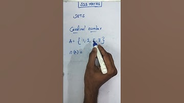 cardinal number #sets #mathematics #math