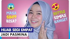 Tutorial Hijab Segiempat jadi Pasmina - Durasi: 6.31. 