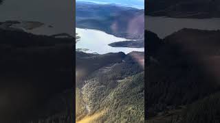 Alaskan cruise 2023 - Mendenhall glacier - flight out - Jen perspective