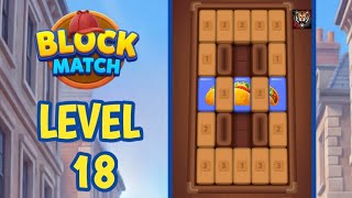 Block Match : Detective Puzzle Level 18 | Block Match Level 18 Solution Walkthrough