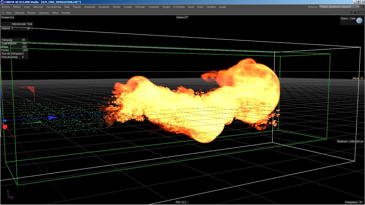 Tutorial de Turbulence FD - Crear Fuego Realista en Cinema 4D - YouTube