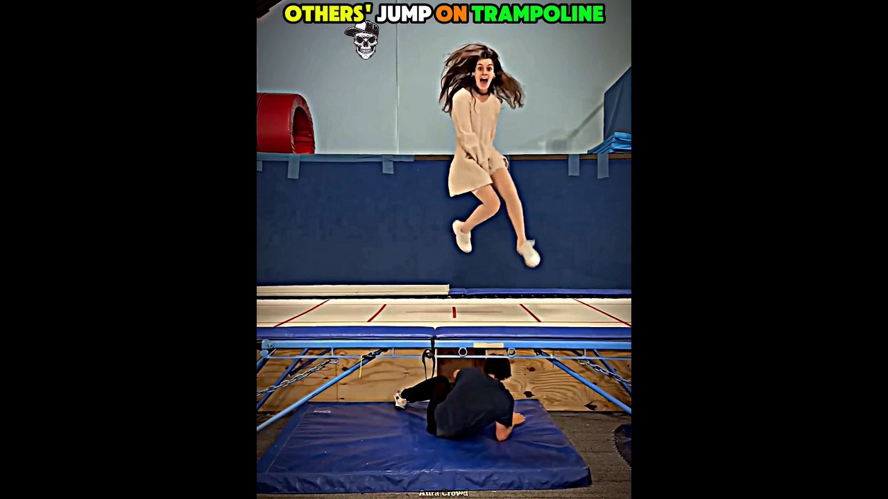 The Last Trampoline Jump Was Unexpected ☠️ 