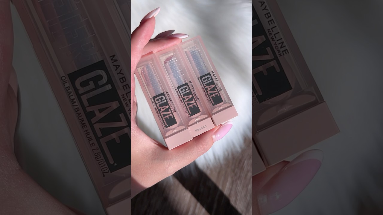 Maybelline Lifter Glaze Lip Oil Balm swatches | Shades Cherry Swirl, Caramel Glow and Berry Haze