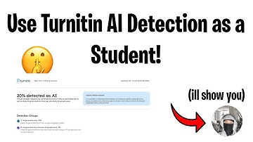 Use Turnitin AI Detection as a Student ! (CONFIDENTIALLY)