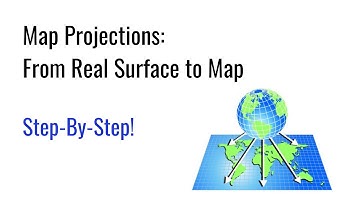 Map Projections: From Real Surface to Map