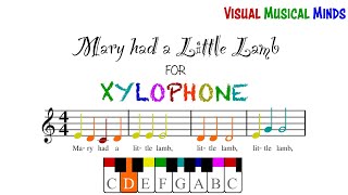 Mary had a Little Lamb for Xylophone