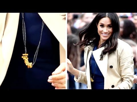 Meghan Markle Wears Handmade Pasta Necklace Given to Her by a Little Boy