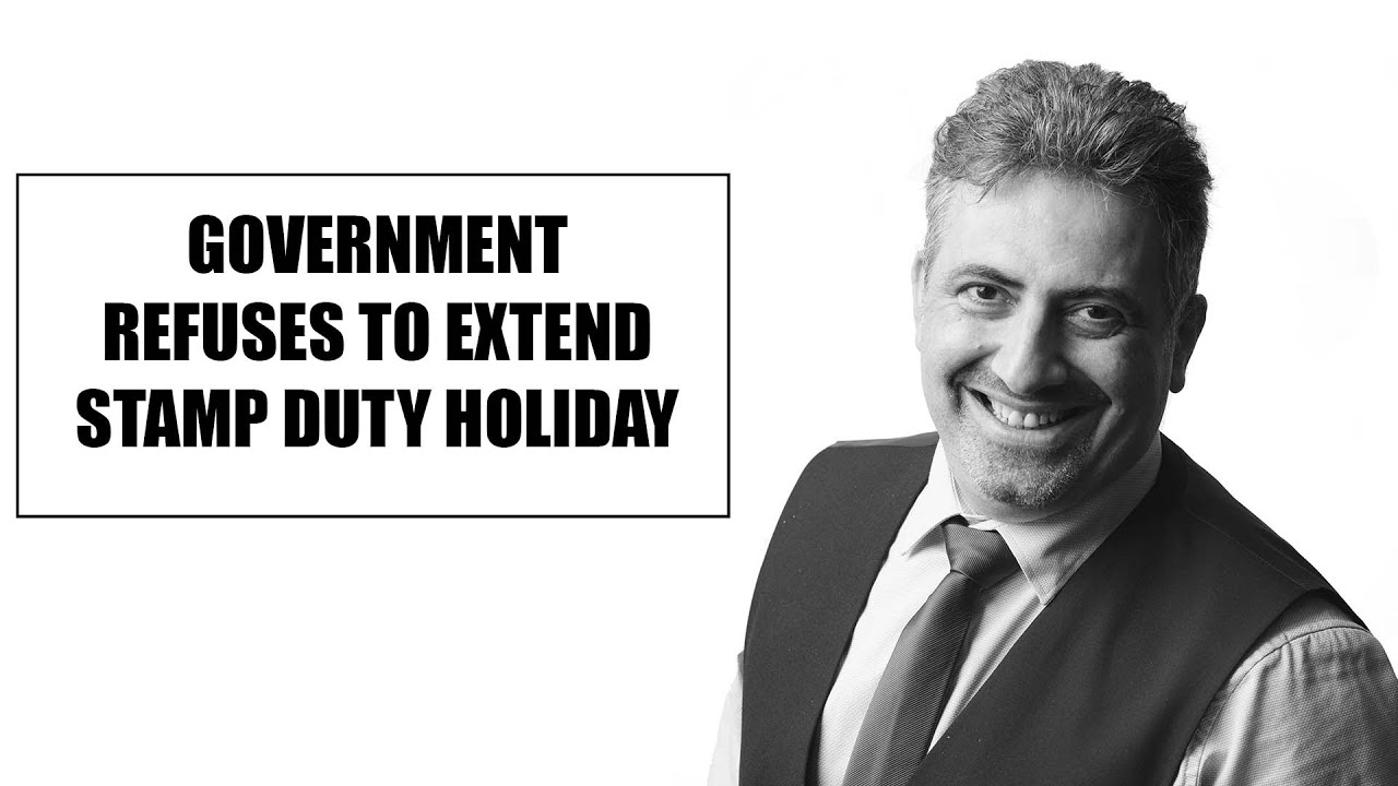 Governement refuses to extend Stamp Duty holiday