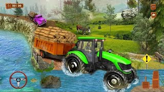 Real Tractor Trolley Simulator 3D Ios Game-play 9🚜🔥 Indian Farming Game's | PlayWheel'z screenshot 1