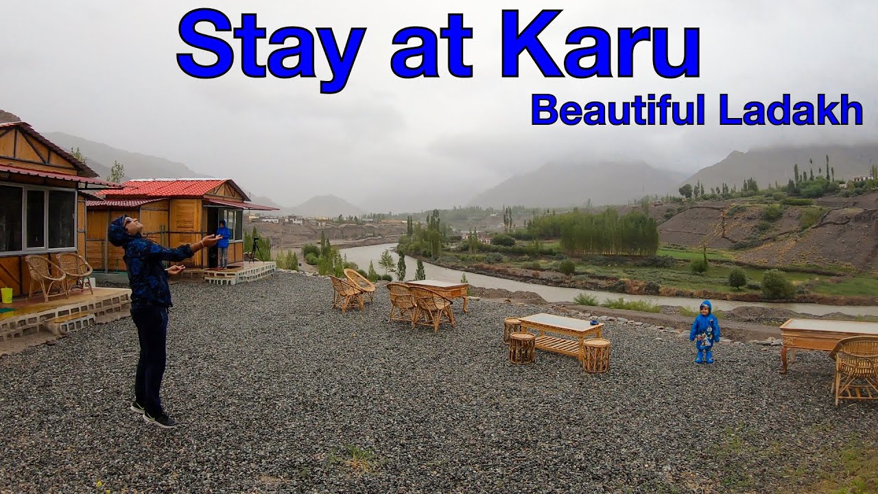 Ep 20 Neryok's Indus View camp & Restaurant Karu tour Leh Ladakh