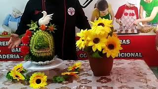CLASE VIRTUAL DE TALLADOS DE FRUTAS Y VERDURAS, PARA ESTE SÁBADO 21 DE JUNIO!!