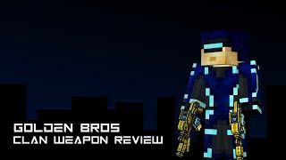 Golden bros | Pixel Gun 3D Clan Weapon Review