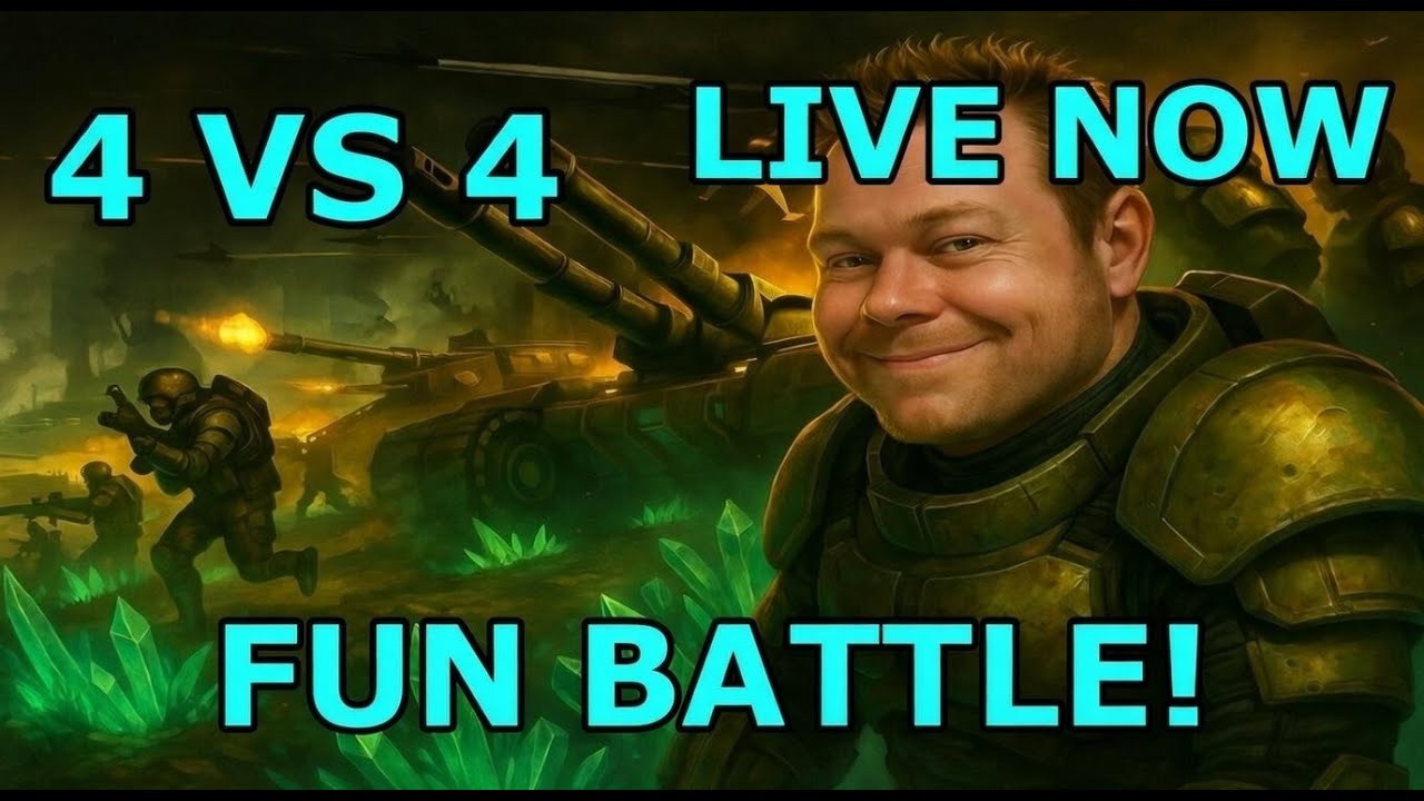 4 VS 4  FUNNY  MOMENTS  Tiberium WarsCommand & Conquer 3: Kane's Wrath