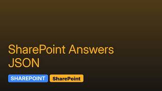 Sharepoint: Using the JSON results from a SharePoint API search response