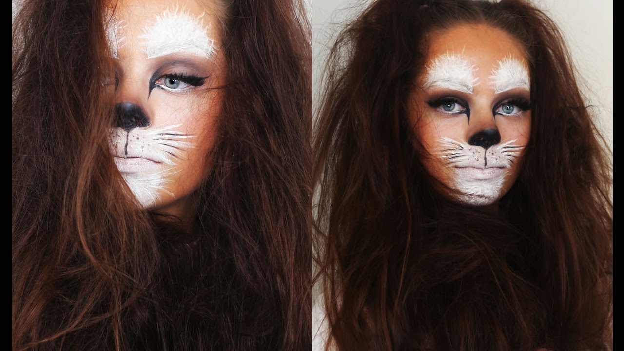 ANIMAL INSPIRED HALLOWEEN MAKEUP YouTube