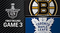 Marleau, Andersen lead Leafs past Bruins in Game 3