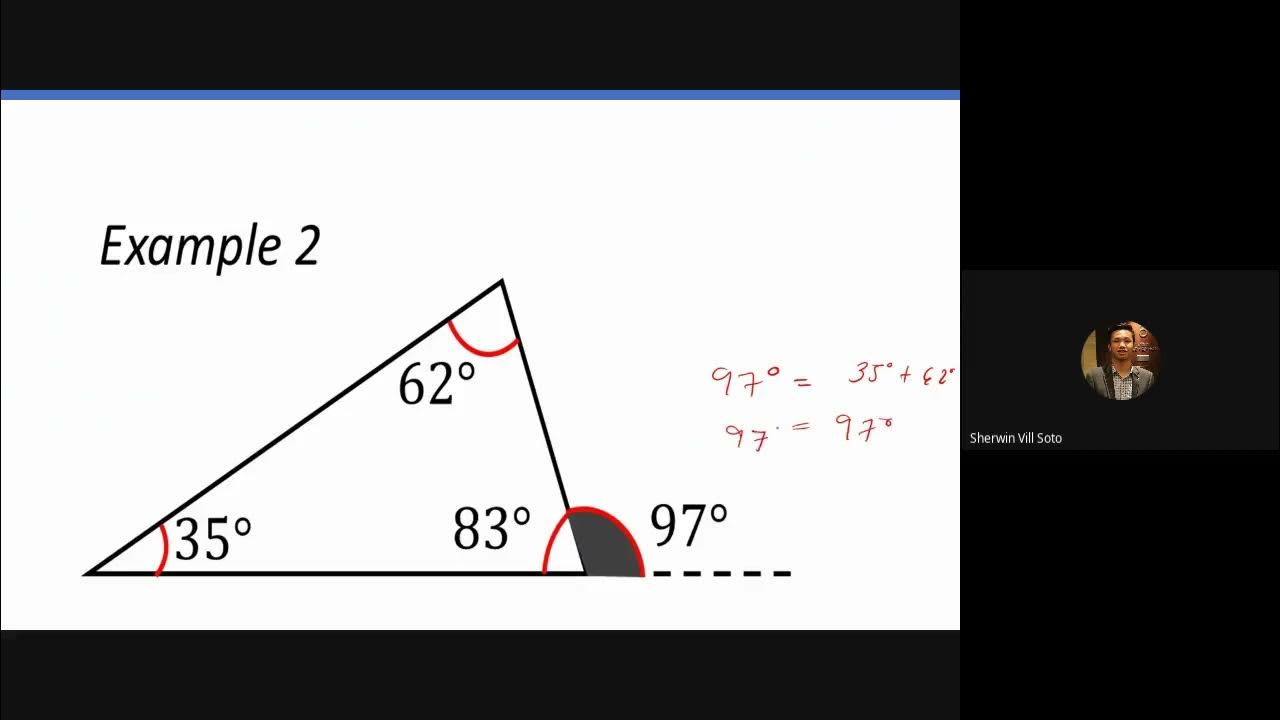 Q4 LESSON 1 to 3 Exterior Angle Inequality Theorem, Triangle