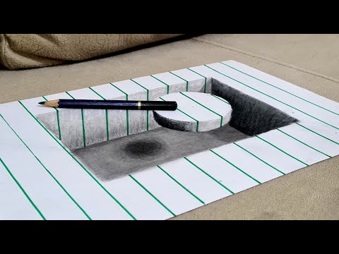 3d Drawing Easy, 3d Drawing On Paper, 3 Boyutlu çizimler