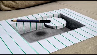 3D Drawing Easy 3D Drawing On Paper 3 Boyutlu Çizimler