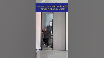 Rèm ngăn thất thoát nhiệt điều hòa cầu thang | Vách ngăn di động tiện lợi cho mọi công trình