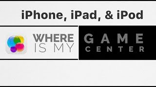 Where is My iPhone's Game Center app?