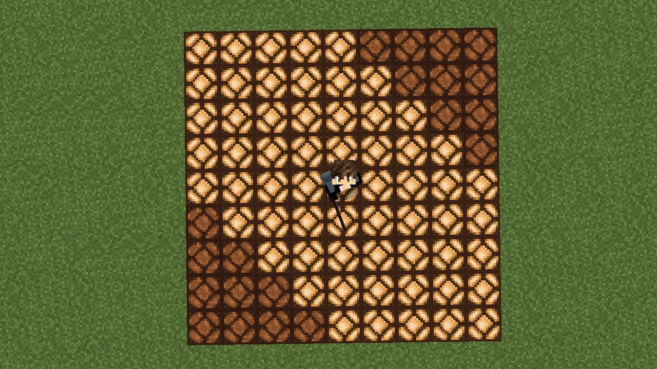 how to make a simple dance floor in Minecraft bedrock edition easy