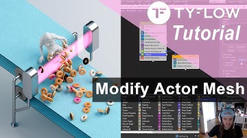 TyFlow Tutorial: Modify Animated Actor Meshes!