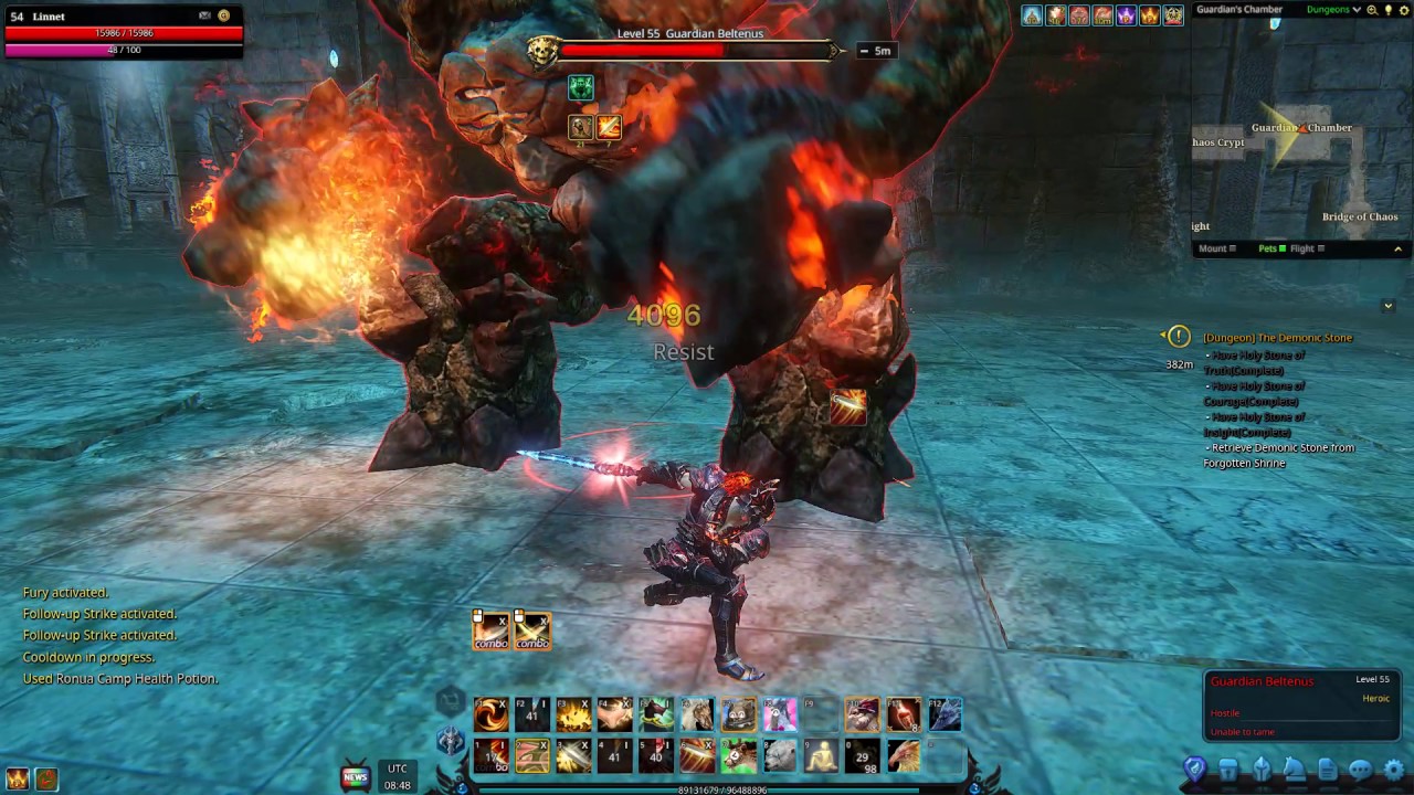 Dungeon The Demonic Stone Quest Riders of Icarus