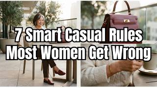 7 Smart Casual Outfit Rules Every Woman Over 60 Should Know