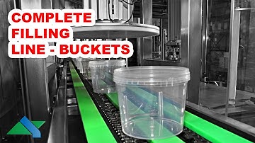 Buckets - Filling And Capping Monoblock I ALBERTINA Machinery