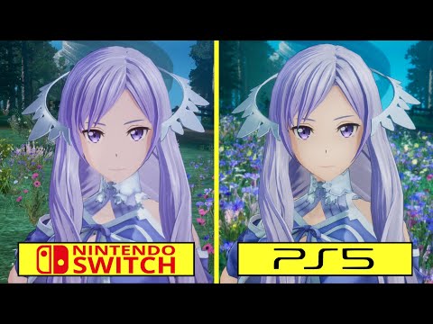 Sword Art Online: Fractured Daydream Nintendo Switch vs PS5 Graphics Comparison
